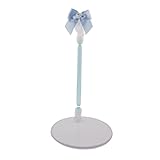 【スティック6色リボン11色】アクリルスタンド 推しスティック アクスタ アイドル アニメ ペット 漫画 推しグッズ 推し活 推しグッズ 応援 オタク ファン リボン かわいい 可愛い (NO,70水色ﾘﾎﾞﾝ×ﾌﾞﾙｰｽﾃｨｯｸ)