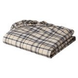 Plaids and Stripes Boys Khaki Plaids Crib Sheet [並行輸入品]
