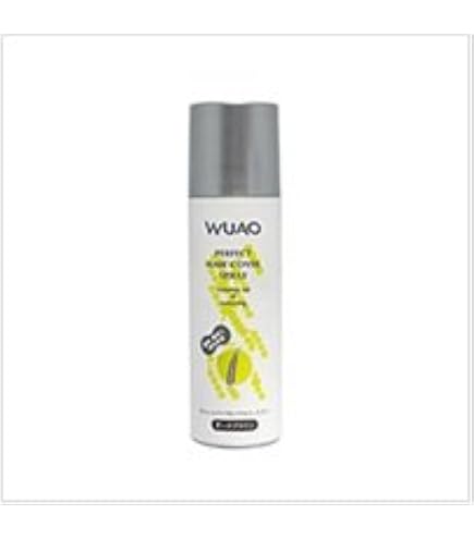 Amazon | WUAO(ウアオ) ヘアカバースプレー140g（ダークブラウン