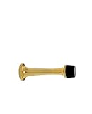 Nostalgic Warehouse Rubber Tipped Door Stop Polished Brass [並行輸入品]