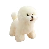 【ぬいぐるみ ビションフリーゼ】 リアル可愛い犬のぬいぐるみ｜ふわふわ手触り・癒し系いぬ人形｜誕生日・プレゼント・ギフトに最適