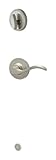 Dexter by Schlage JH59SEV619LH Seville Left Handed Lever Interior Handleset, Satin Nickel Schlage Lo