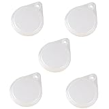 缶キャップ 5個セット 缶ジュース 缶飲料の蓋 缶のフタ 飲みかけ 繰り返し 利用 軽量 日本製 ホワイト ボールチェーン別売り