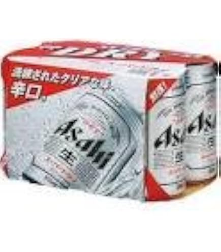 Amazon.co.jp: アサヒ スーパードライ 500ml×6缶パック : 食品・飲料・お酒
