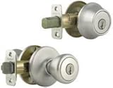 Kwikset 690T 26D SMT RCAL RCS 690 Tylo Keyed Entry Knob And Single Cylinder Deadbolt Combo Pack Feat