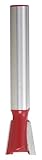 高儀 EARTH MAN 超硬トリマ・ルータービット アリ錐 9.5mm TRBP-28 30個入