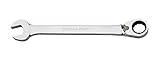 Cougar Pro by Wright Tool M1514 14mm Reversible Ratcheting Combination Wrench - Full Polish Chrome [