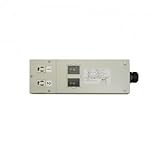 明工社 分岐ボックス 30A 125V 20Aブレーカ×2 確認窓付 15A125V抜け止め接地コンセント2個 MZ6351