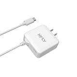 KFLY 充電器 USB Type-C 急速充電 AC充電器/Type-C ケーブル一体型 薄型＆1Type-C ポート＆1.0mType-Cケーブル＆折りたたみ式プラグ ACアダプター コンセント 軽量 アンドロイド PSE認証済 iPhone15/Android&iOS/ゲーム機など対応 ホワイト