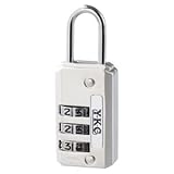 （業務用セット） YKC YKC フリーダイヤル錠 120-22-N ニッケル 1個入 【×3セット】