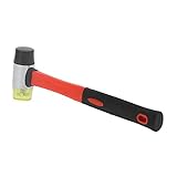 xuuyuuゴム製ハンドハンマー フローリング設置用ゴム槌 振動を吸収 フローリングの取り付け ラバーマレットハンマー 直径40mm, XUUYUUCKP64OD1VF