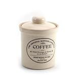 Charlotte Watson Medium Teracotta Coffee Jar in Buttermilk BM126 by Henry Watson