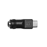 Greabuy 2個パック タイプC電源アダプター タイプCオス - DC5.5x2.1mmメス 電源アダプター デバイス充電用 DC5521/USB Cコネクタ