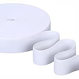 Copeflap 平ゴム 幅50mm x 長さ40m 織りゴム 幅広ゴム 強力 太い 手芸 (ホワイト)