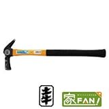 土牛 DOGYU　グラスファイバー柄かりわく鎚　マグネット付角柄グラスパネ　小　すべり　止　00616