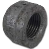 Cap Black Malleable 1-1/4 by WORLDWIDE SOURCING