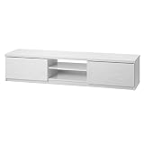 背面収納テレビ台 ステラ 幅150cm ホワイト