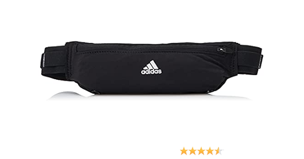 Amazon.co.jp: Adidas GL8965 Men's Waist Bag, Run Belt, Black/White : Shoes  \u0026 Bags