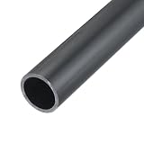 uxcell PVC剛性丸パイプ 22.2mm 内径 26mm 外径 350mm ダークグレー 用途：水道管 クラフト ケーブルスリーブ