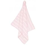 Angel Dear Chenille Blanket, Pretty Pink/Ivory Stripe by Angel Dear [並行輸入品]
