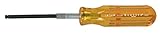 Xcelite LN23BP Recessed Ballpoint Socket Screwdriver, Amber Handle, 3/32" Head, 4" Blade Length, Ove