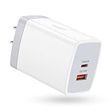 Viviber 65W 急速充電器 純正Galaxy S26 acアダプター usb コンセントtype-c usb電源(USB-A&USB-C 2ポート/65W急速/PD3.0) pc 充電 タイプc iPhone充電器 純正 PPS対応 GaN II採用 For Macbook Air ノートPC/Phone 16e/15/14/13/ iPad/Xperia/GALAXY/Android