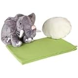 Pillow Blanket Buddy Elephant 18" by Wild Republic [並行輸入品]