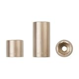 Ampco Safety Tools DW-1/4D5/16 Socket, Deep Well, Non-Sparking, Non-Magnetic, Corrosion Resistant, 1