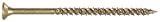 The Hillman Group 967652 10 X 5 Power Pro Outdoor Wood Screw-Star Drive-Ceramic Coated, 750-Pack [並行