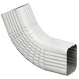 Amerimax Home Products47265Aluminum Side B Elbow-3X4 WHT ALUM B-ELBOW (並行輸入品)