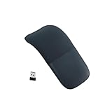 ワイヤレスマウス、for XP/WIN7/WIN8/WIN10/MAC との互換性あり、ワイヤレスマウス Bluetooth 無線 静音 薄型 3ボタン 静音 2.4G 折りたたみマウス 1200DPI 光学式マウス パソコン BT マウス PC 携帯便利 (ブラック)