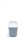 CURVER(カーバー) 分別ダストボックス ブルー 20L ゴミ箱 収納 キッチン リビング ダストボックス 収納ケース 卓上ゴミ箱 丸洗いできる 軽い 持ち運び簡単 リサイクル原料 蓋つき 卓上