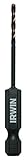 IRWIN Tools 1871046 Impact Performance Series 5/64-Inch Turbomax Black and Gold Drill Bit Bulk, 12-P