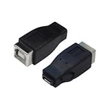 （まとめ）変換名人 変換プラグ USB B（メス）→microUSB（メス） USBBB-MCB【×10セット】