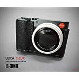 Lim's Design LC-CLUXBK メタルグリップ 本革 カメラ ハーフケース Leica C-LUX用 ブラック