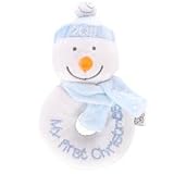 Koala Baby Christmas Snowman Ring Rattle-Blue by Unknown