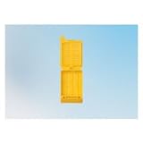 アズワン ユニ・カセット（スタンダード)　［♯41541］ イエロー 28×41×6mm （2-5333-02）　1箱(1000個)