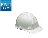 防災用安全ヘルメット アメリカンスタイル 白色　「防災」・「血液型」シール付き　FNII－１Ｆ