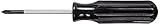 Xcelite XST101BK Super-Tru Nickel Chrome-Plated Steel Phillips Screwdriver, #1 Head, 3" Blade Length