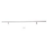 Fenteer Tバー　ハンドル　キャビネット　引き出し　プルノブ　ステンレススチール製　ネジ付き　10サイズ選択 - 500mm 20インチ