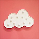etbotuクリエイティブEuramerican Energy Saving雲プラスチックNight Light LED 3 W暖かいホワイトライト