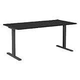 Garage パソコンデスク fantoni デスクGT GT-167H 幅1600×奥行き710mm ブラック