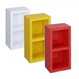 ツヤツヤ光沢仕上げの壁掛けラック 2マス　YE・33556