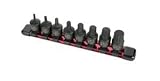 Sunex 3640 3/8-Inch Drive Stubby Triple Square Impact Bit Socket Set, 8-Piece by Sunex [並行輸入品]