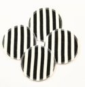 Breast Pads Brand Nursing Bra Pads 4 Pack (2 Pair) Stripes by Breast Pads [並行輸入品]