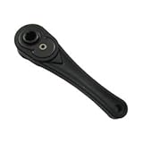 Koshihara ビットラチェットディスクタイプ　1/4"DR 本体黒色プラスチックハンドル DIY 整備用工具
