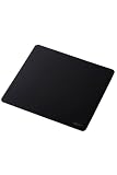 エレコム ゲーミングマウスパッド クロス 表面特性コントロール 420×460mm 厚さ3mm ブラック MP-G10BK