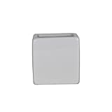 陶器 角形　フラワーベース　2237W　白　花瓶　8個