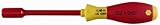 Wiha 32268 Insulated Nut Driver, 1000 Volt, 11/32 x 125mm by Wiha