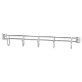 Aleraフックバーワイヤの棚、5フック、24で。Deep、シルバー、2バー/パック、PK – alesw59hb424sr